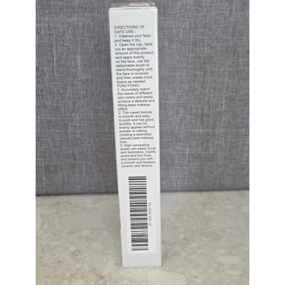 Zephoco Color Changing Foundation Stick (NATURAL) Shade Exp. 11/18/2028